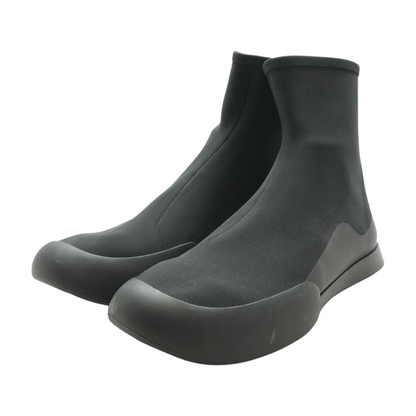 Black TR Scuba Ankle Boots