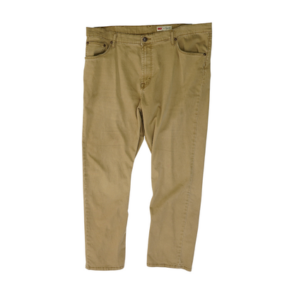 Tan Regular Pants