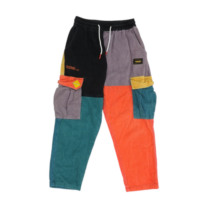 Multi Color Block Regular Pants