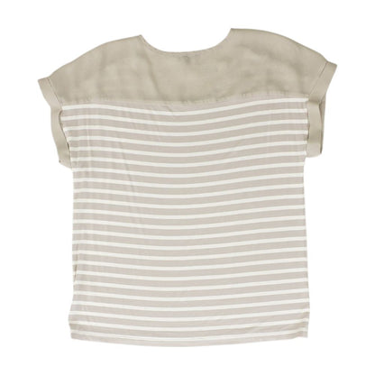 Gray Striped Blouse