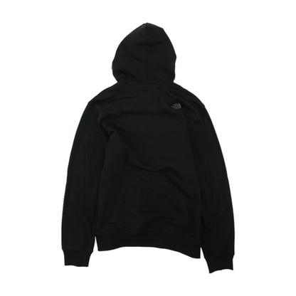Black Solid Hoodie Pullover