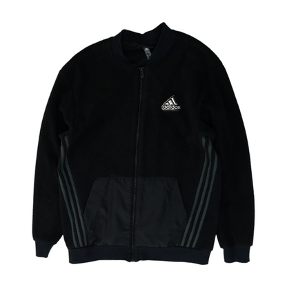 Black Solid Active Jacket
