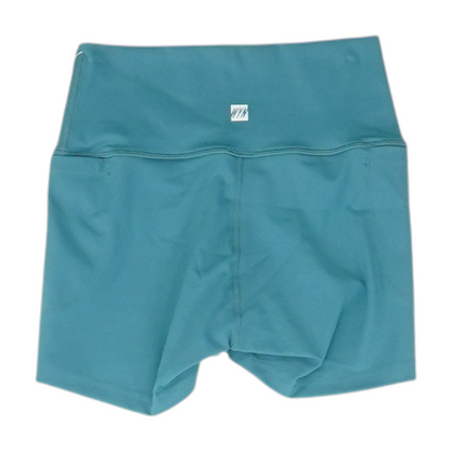 Teal Solid Active Shorts