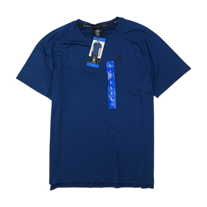Navy Solid Active T-Shirt