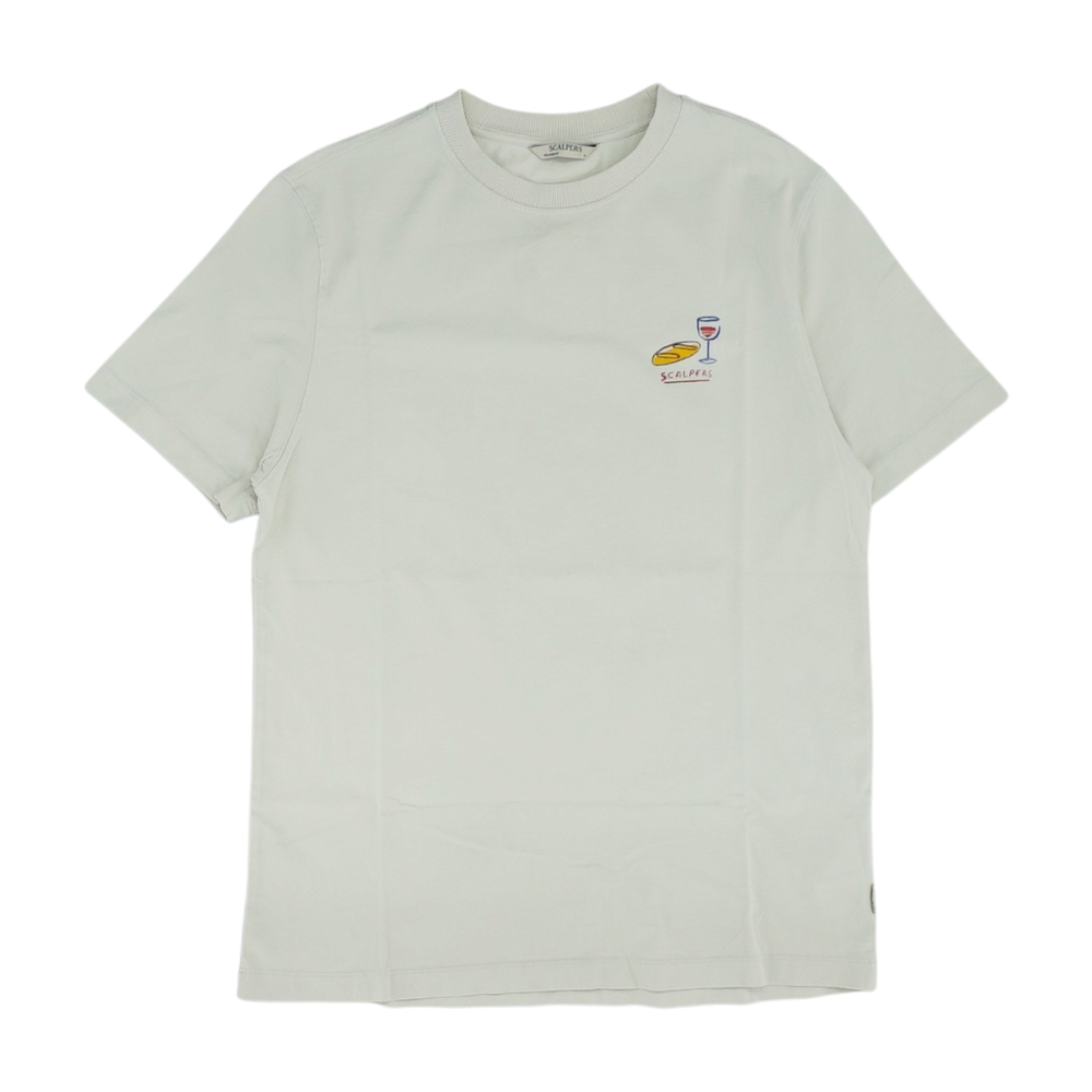 Tan Solid T-Shirt