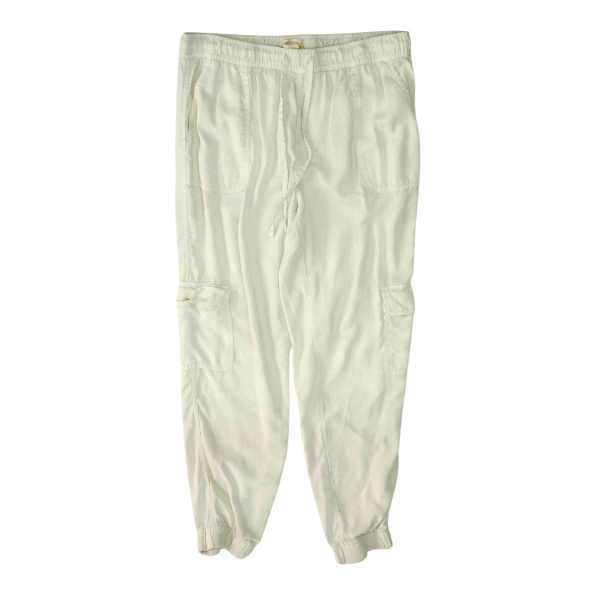 White Tapered Pants