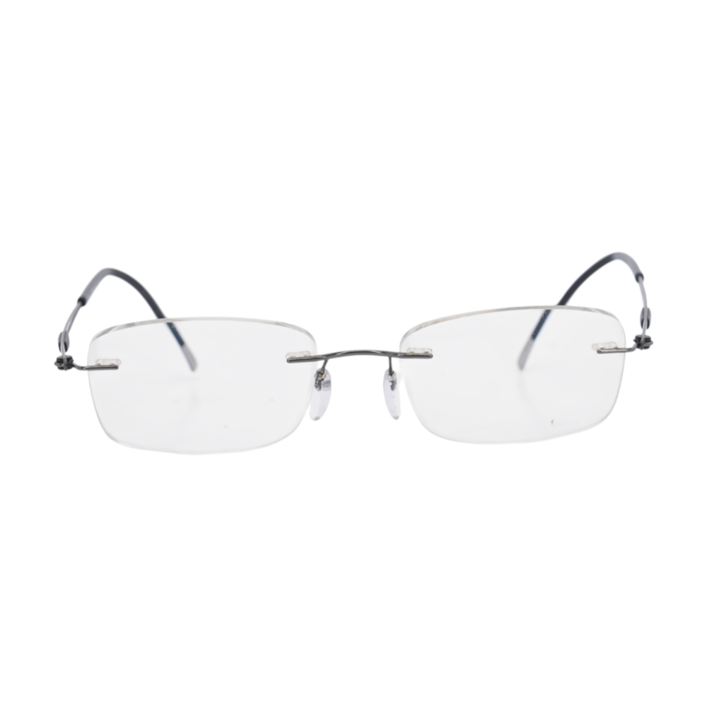 Gunmetal 5521 Rectangle Prescription Eyewear