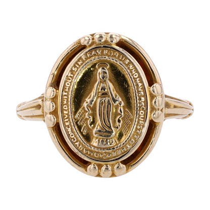 14K Yellow Gold Fashion Ring