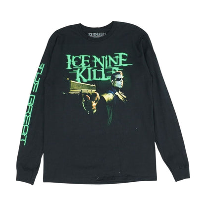 Black Solid Crewneck T-Shirt