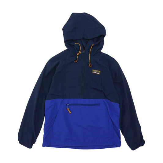 Navy Color Block 1/4 Zip Pullover