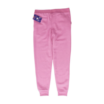 Pink Solid Joggers Pants