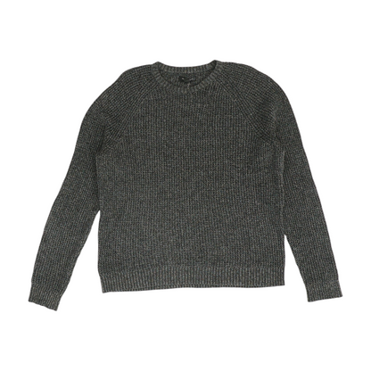Charcoal Solid Pullover Sweater