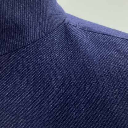Navy Il Conte Cashmere, Silk, Linen Chore Jacket