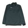 Gray Solid 1/4 Zip Pullover