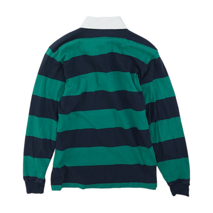 Green Striped Blouse