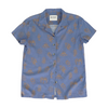 Blue Print Button Down