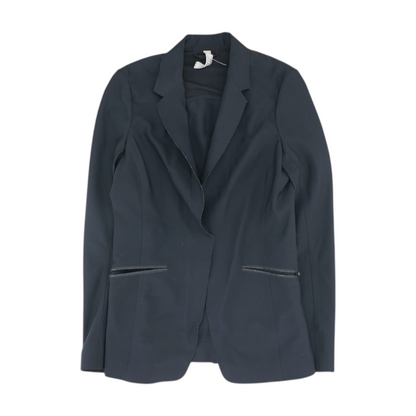 Black Solid Blazer