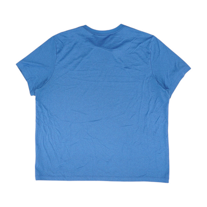 Blue Solid Active T-Shirt