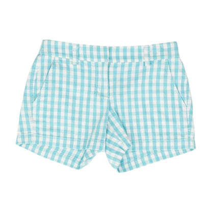 Blue Check Shorts