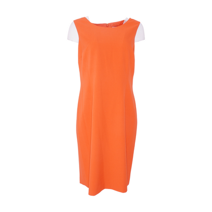 Orange Midi Dress
