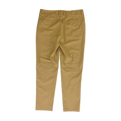 Khaki Solid Chino Pants