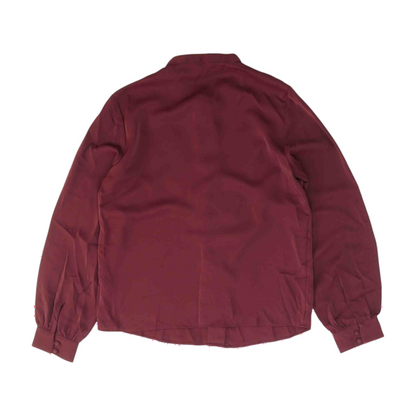 Burgundy Button Down