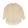 Beige Long Sleeve Button Down