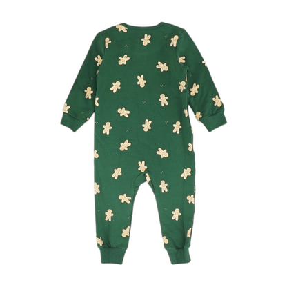 Green Graphic One-Piece