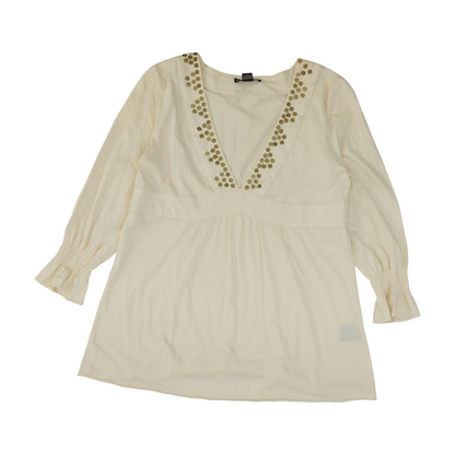 Cream Blouse