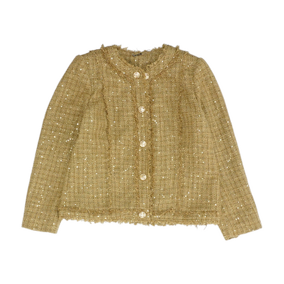 Brown Solid Jacket