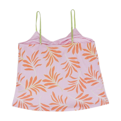 Pink Print Pajama Top