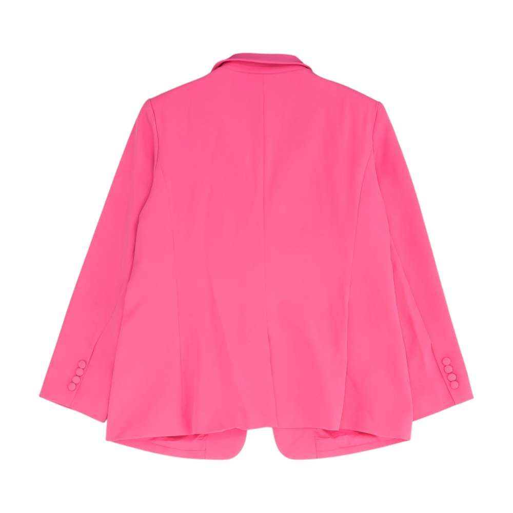 Pink Solid Blazer