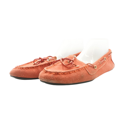 Red Slip-On Flats