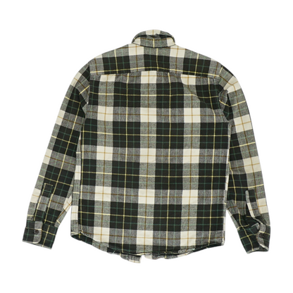 Multi Plaid Flannel Button Down