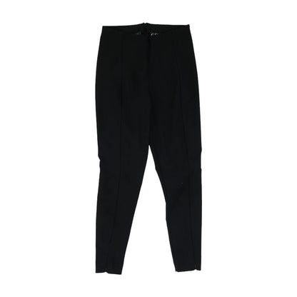 Black Solid Pants