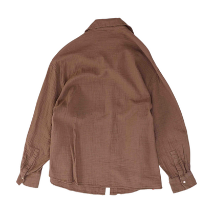 Brown Button Down