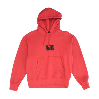 Red Solid Hoodie Pullover