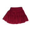 Maroon Mini Skort