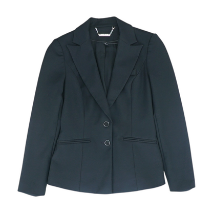 Black Solid Blazer