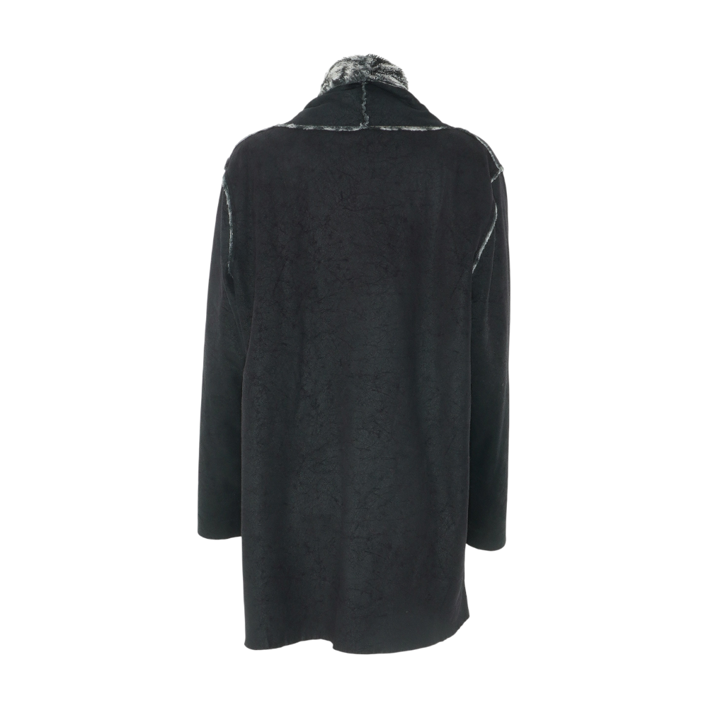 Black Solid Coat