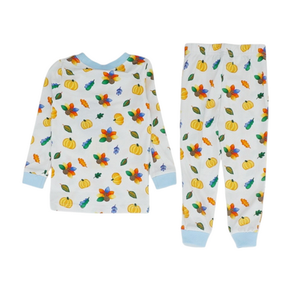 Multi Graphic Pajama Set