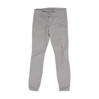 Gray Mid Rise Skinny Leg Jeans