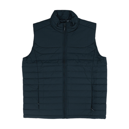 Black Solid Active Vest