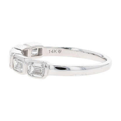 1 ctw 14K White Gold Lab Grown Diamond Band Ring