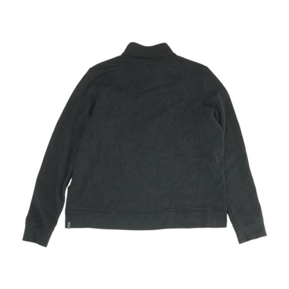 Charcoal Solid 1/4 Zip Pullover