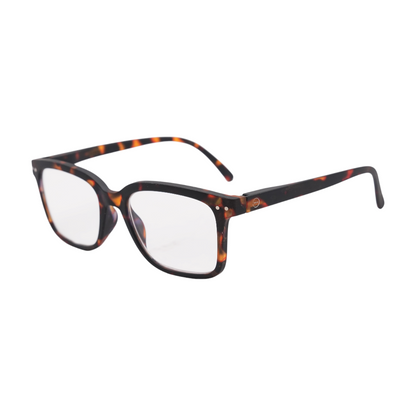 Tortoise Square Reading Glasses