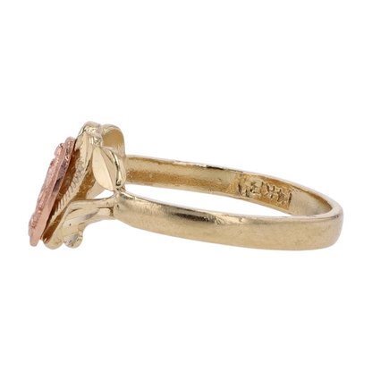 14K Two-Tone Gold Fashion Ring