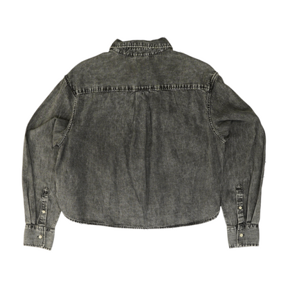 Charcoal Button Down
