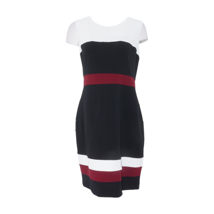 Multi Color Block Mini Dress