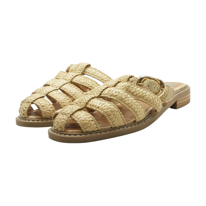 Tan Flat Sandals